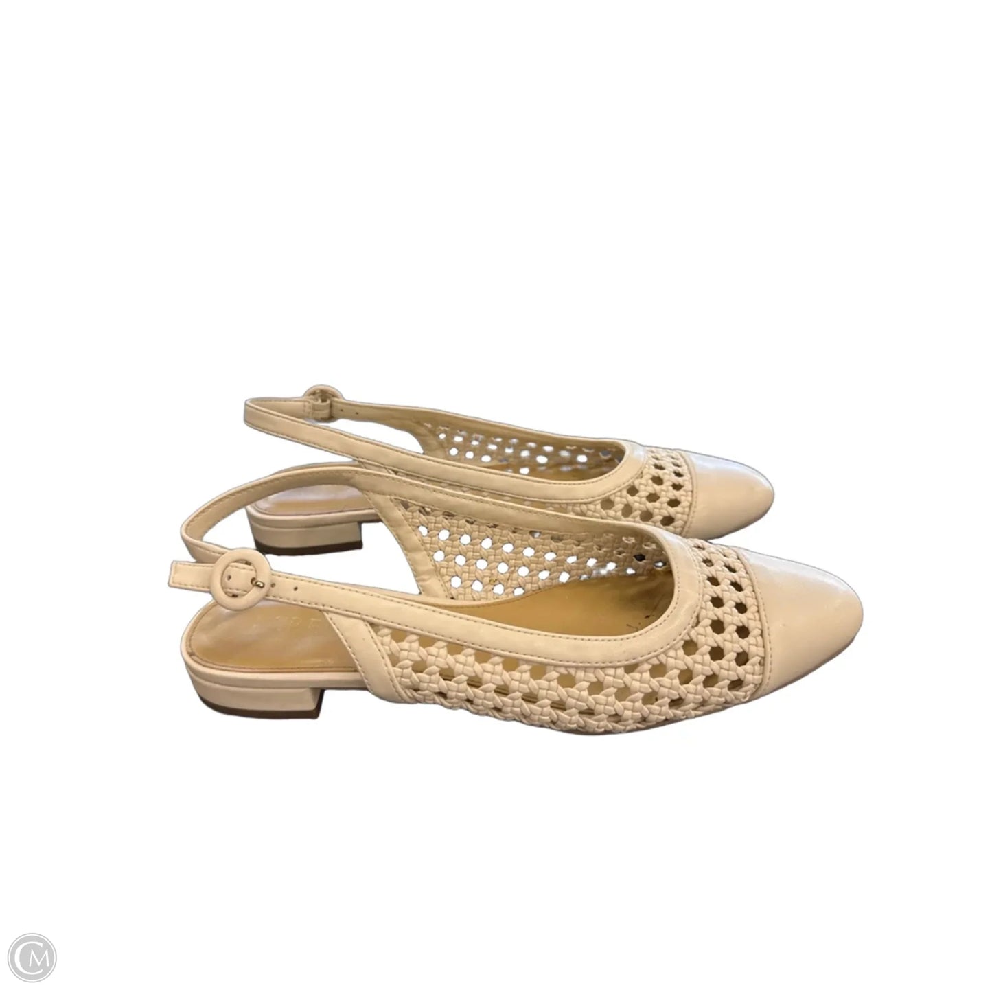 Sandals Flats By J. Crew In Cream, Size: 8.5