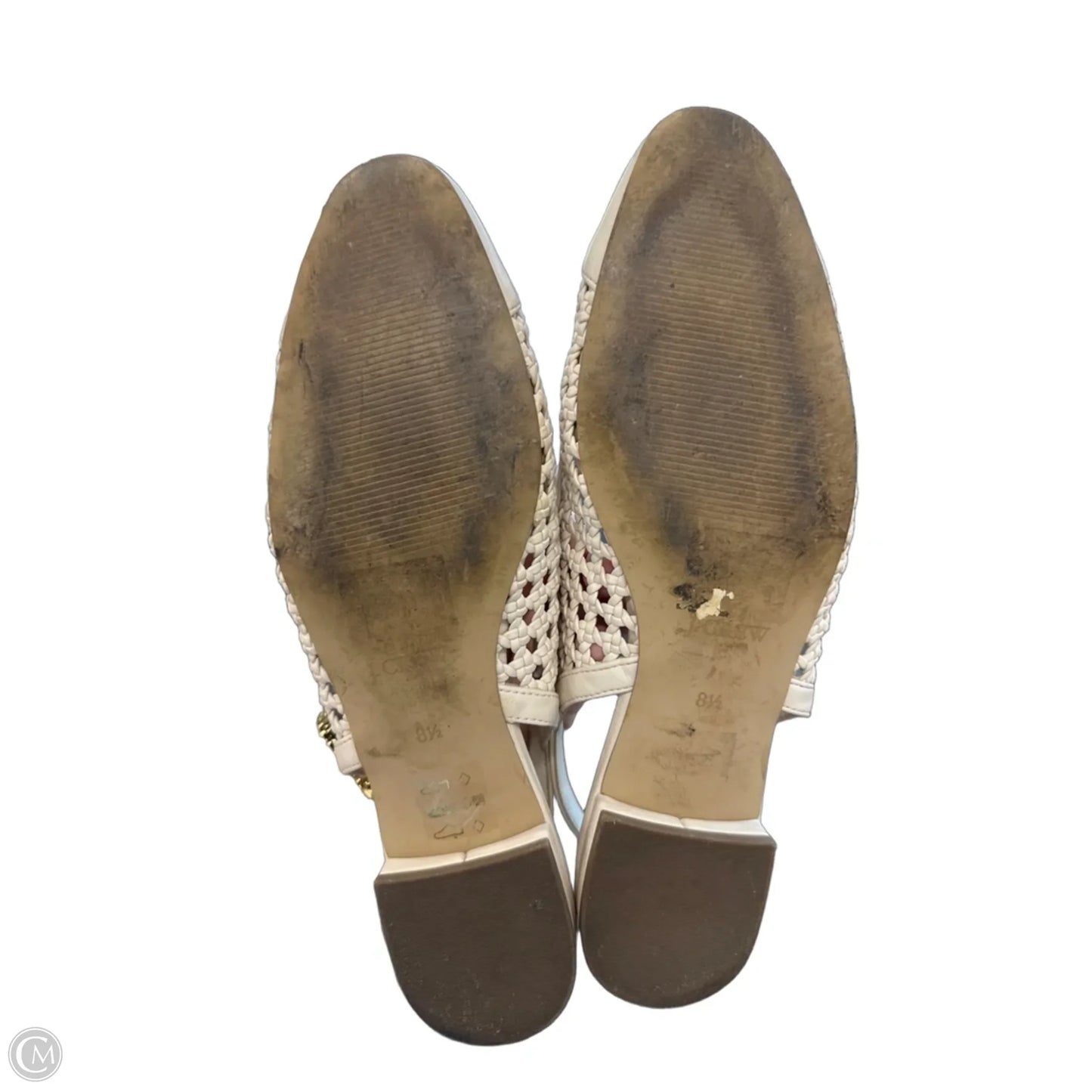 Sandals Flats By J. Crew In Cream, Size: 8.5