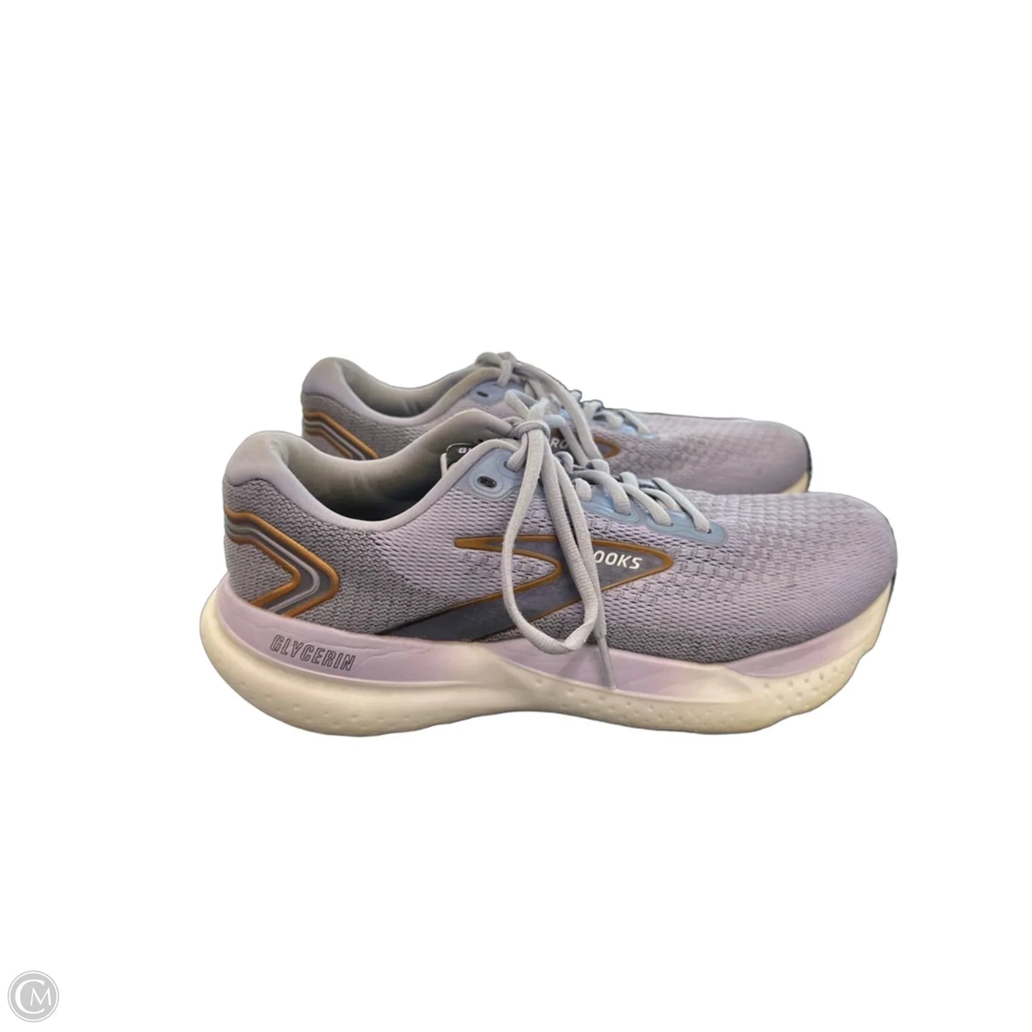Shoes Athletic By Brooks In Purple, Size: 9.5