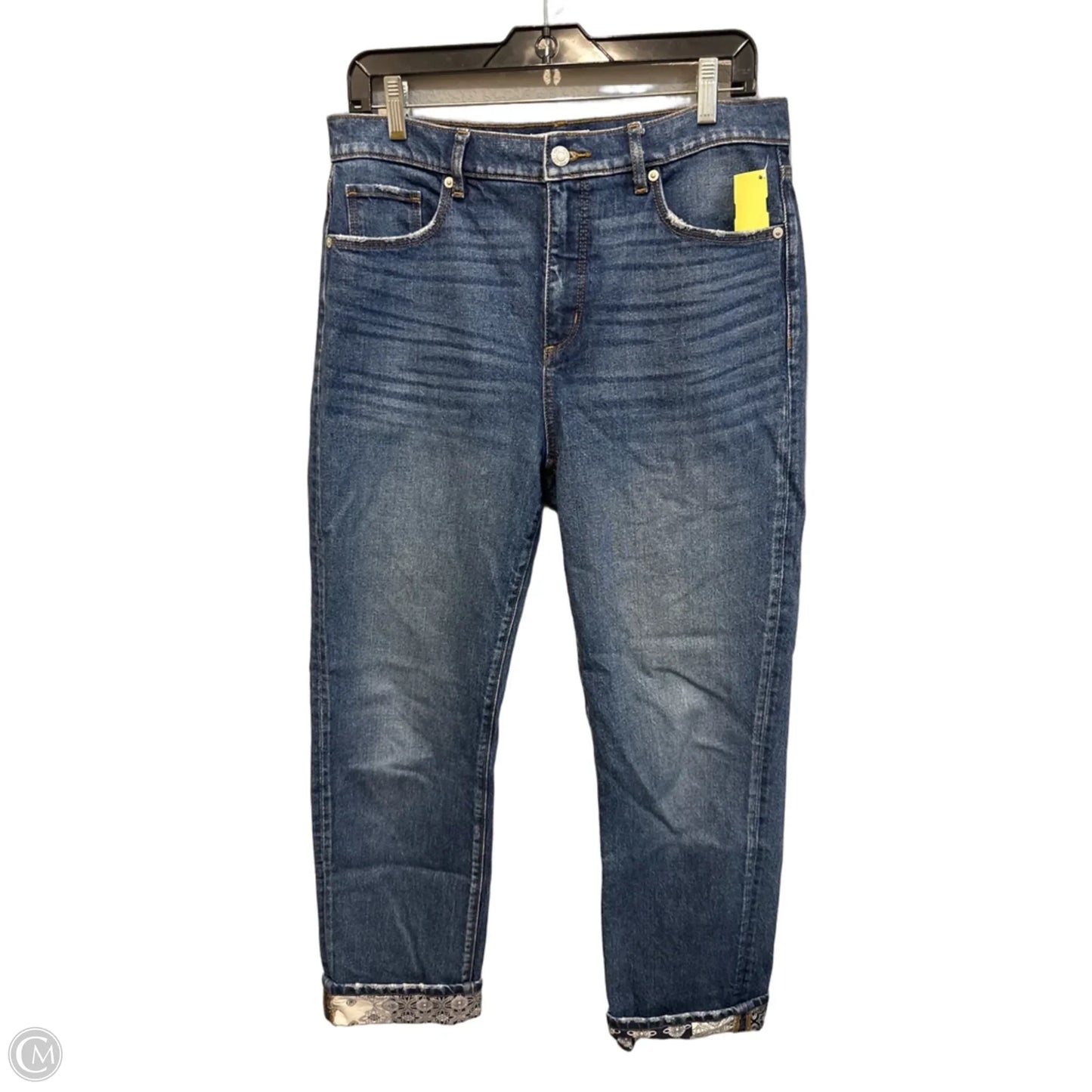 Jeans Wide Leg By Loft In Blue Denim, Size: 6