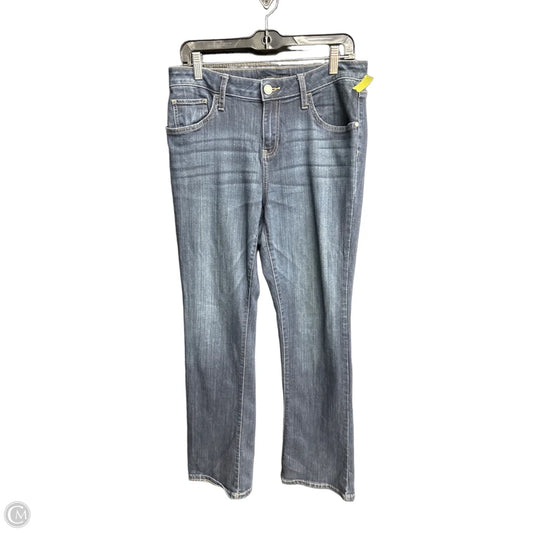 Jeans Boot Cut By Simply Vera In Blue Denim, Size: 12
