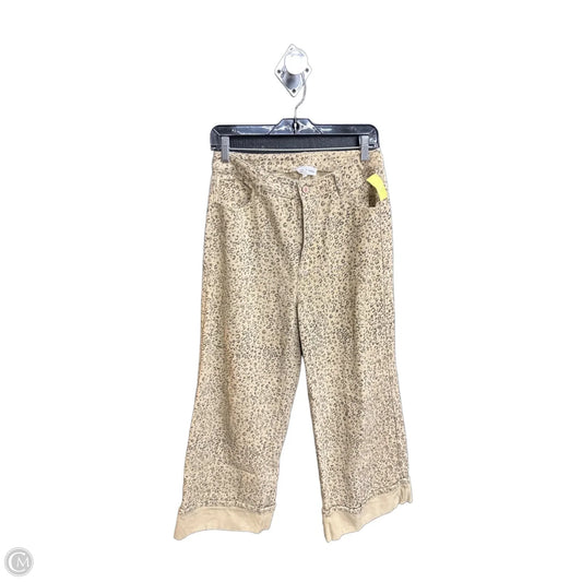 Jeans Wide Leg By Entro In Animal Print, Size: 6