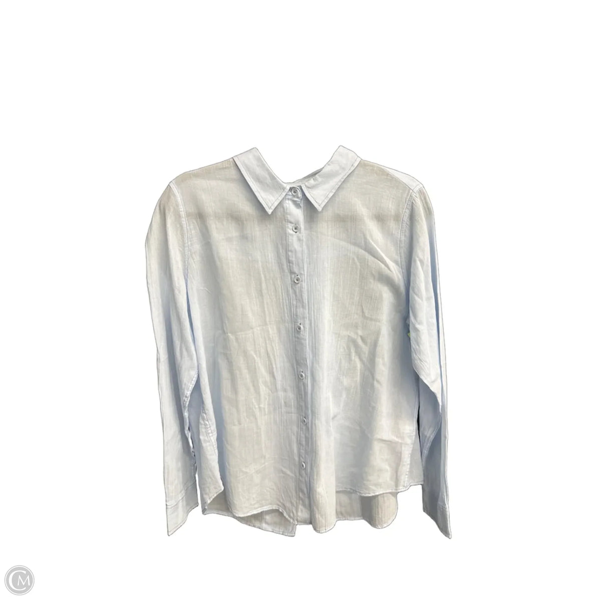 Top Long Sleeve By Clothes Mentor In Blue, Size: L