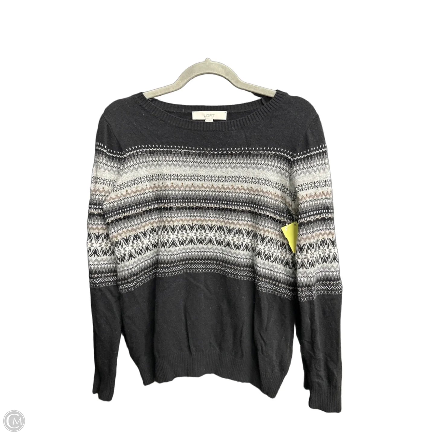 Sweater By Loft In Black, Size: M