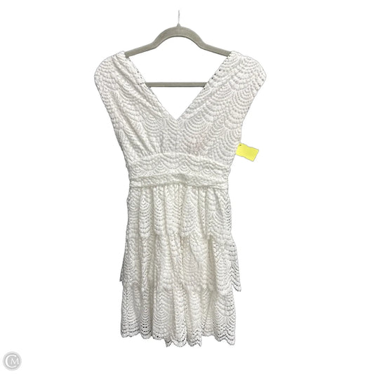 Dress Designer By Lilly Pulitzer In White, Size: Xxs