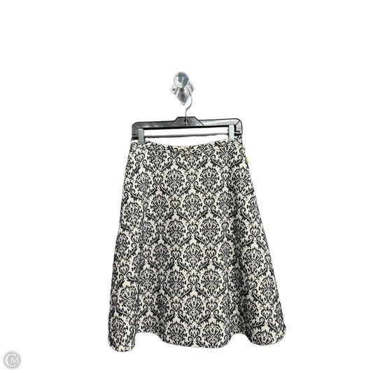 Skirt Midi By Gianni Bini In Black & White, Size: S