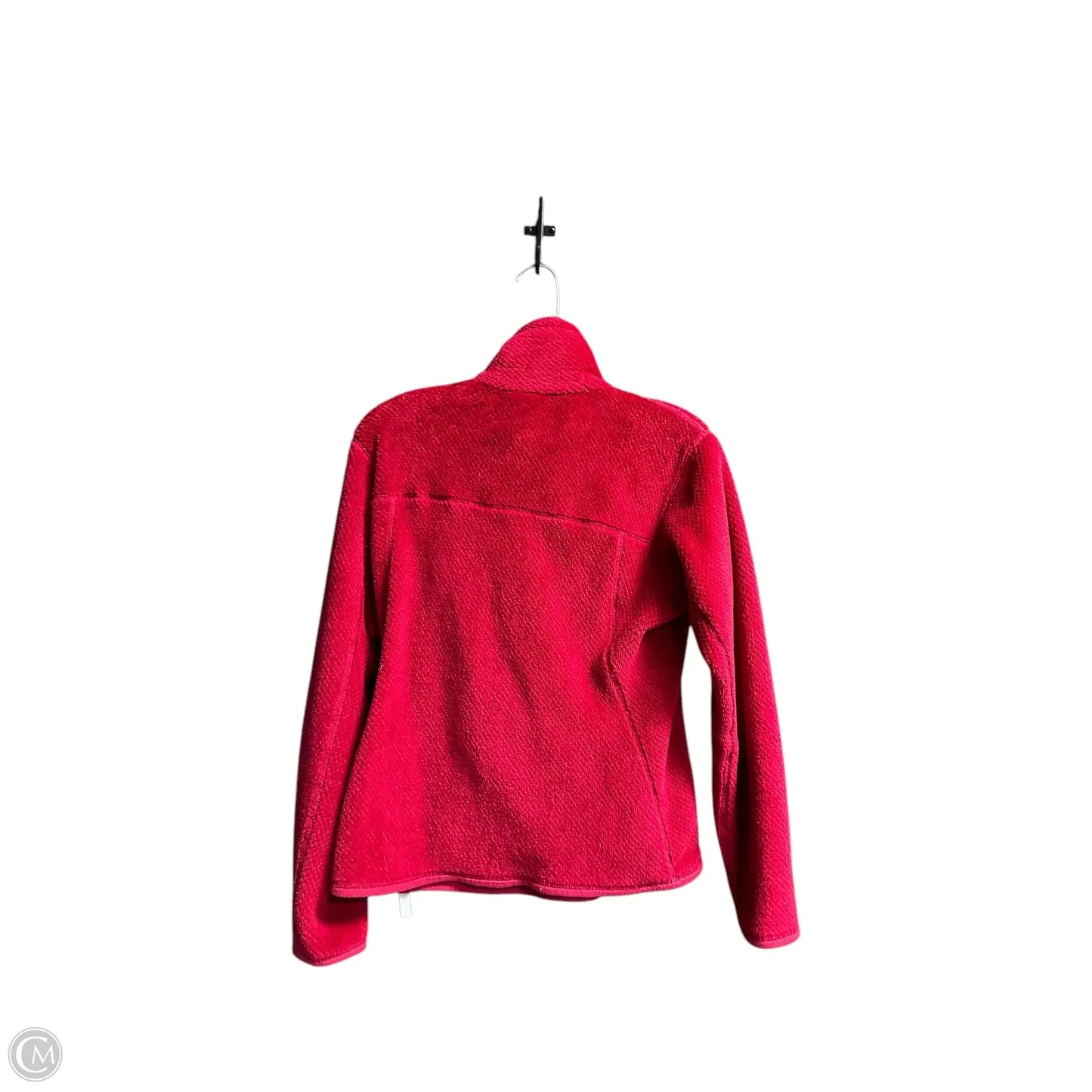 Sweatshirt Collar By Patagonia In Red, Size: S