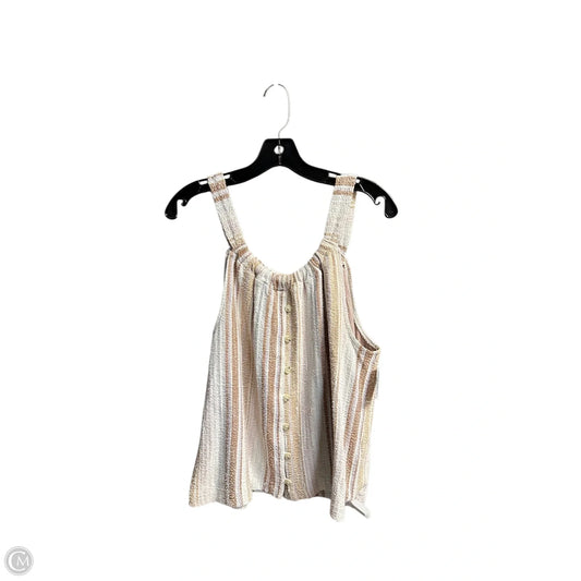 Top Sleeveless By Madewell In Multi-colored, Size: Xl