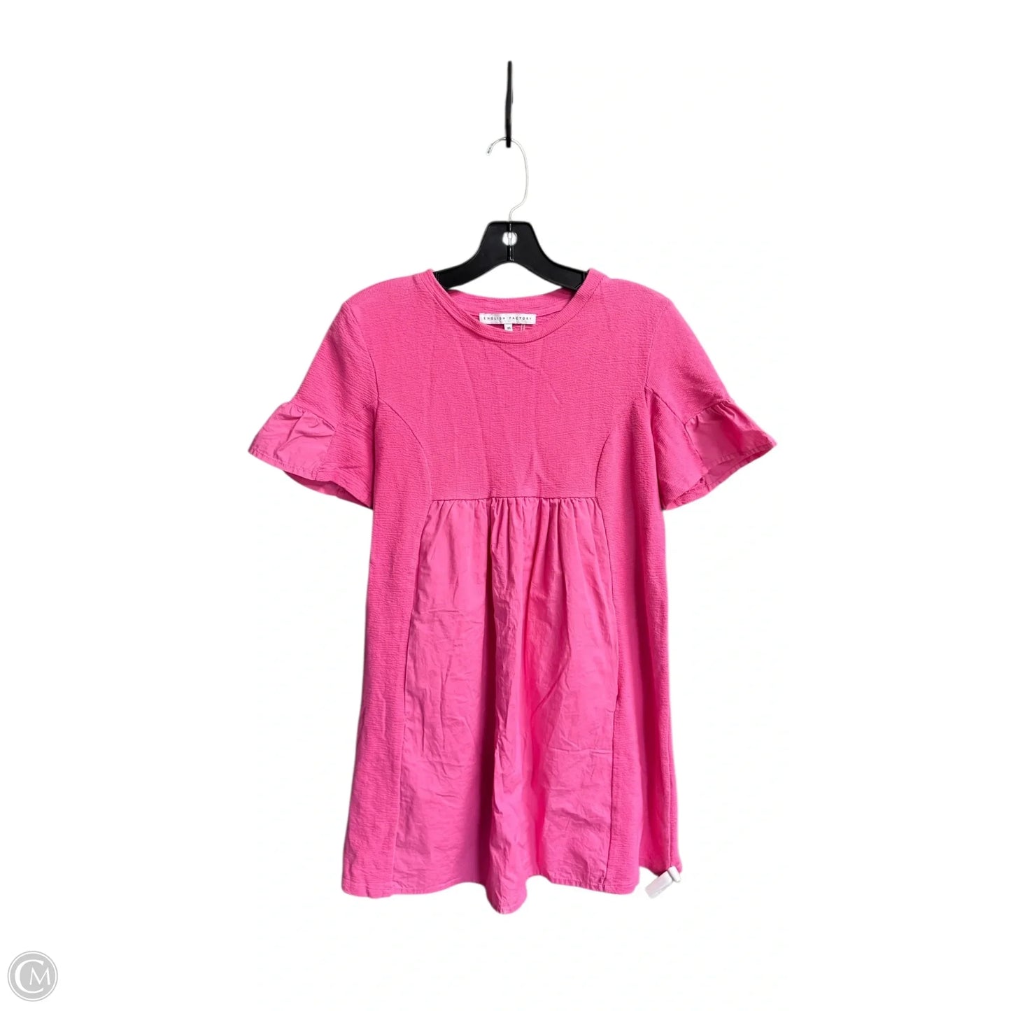 Dress Casual Short By English Factory In Pink, Size: Xs