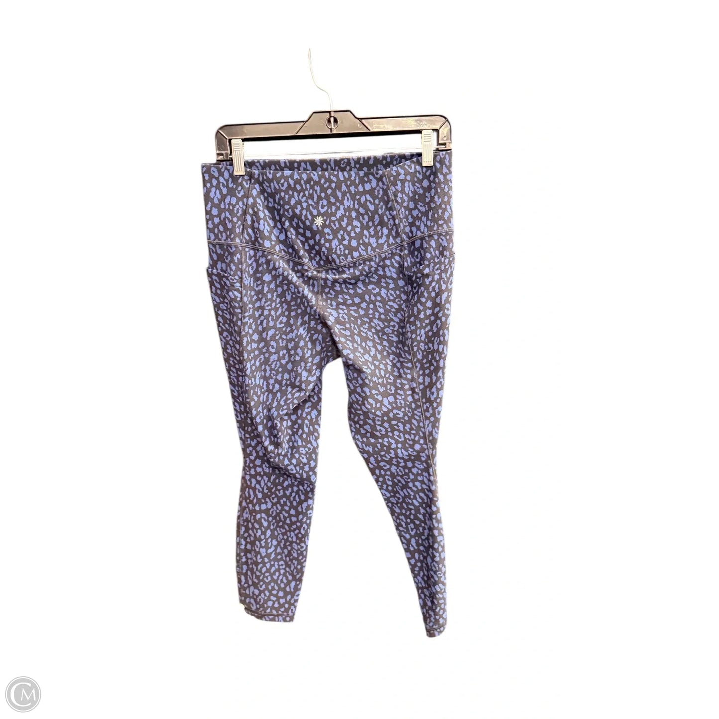 Athletic Leggings Capris By Athleta In Leopard Print, Size: L