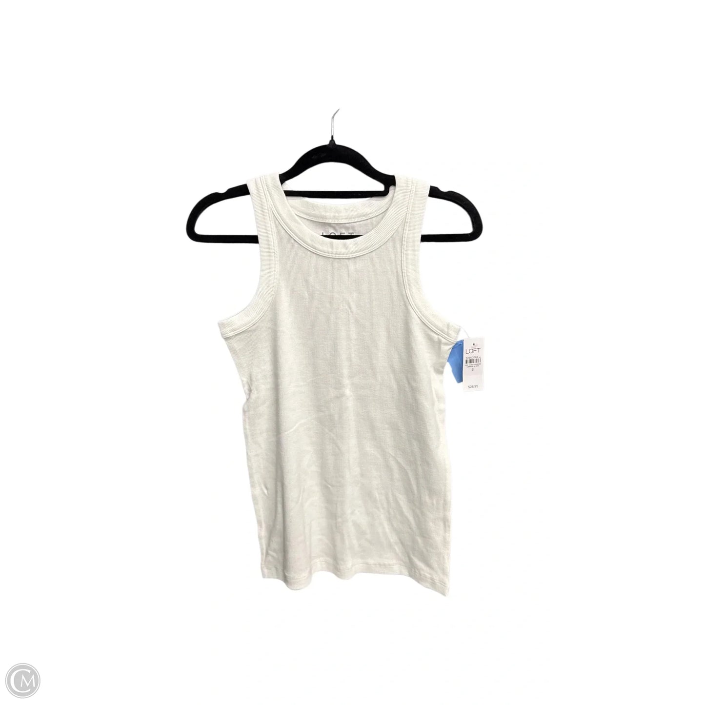 Top Sleeveless Basic By Loft In White, Size: S