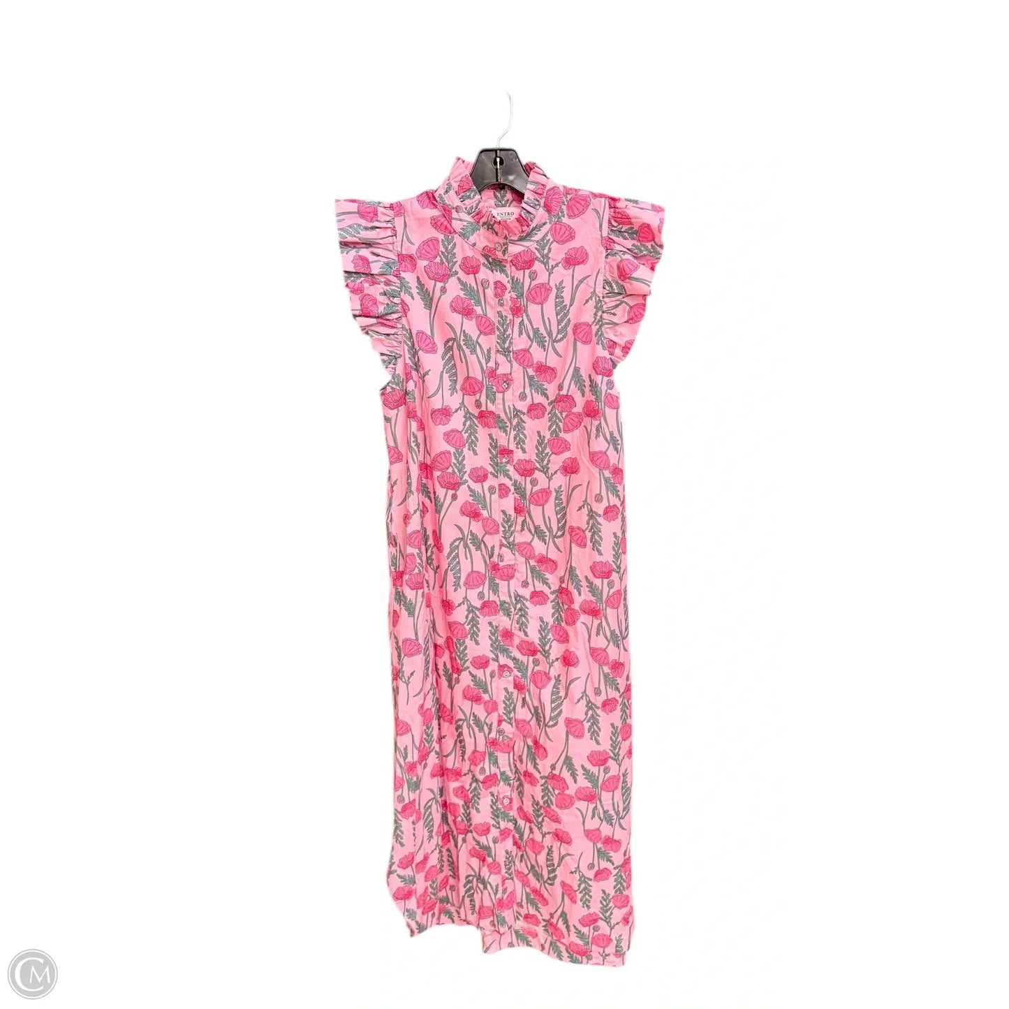 Dress Casual Maxi By Entro In Floral Print, Size: M