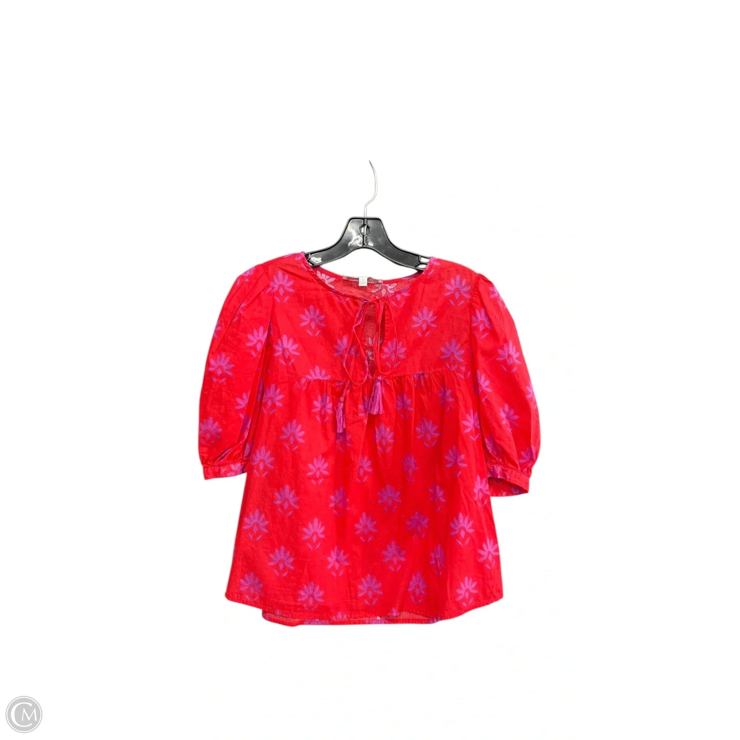 Top Short Sleeve By Sugar Lips In Red, Size: S