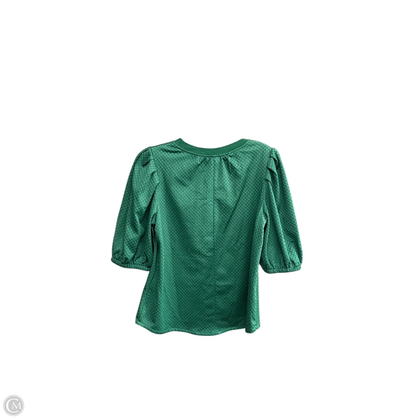 Top Short Sleeve By Voy In Green, Size: S