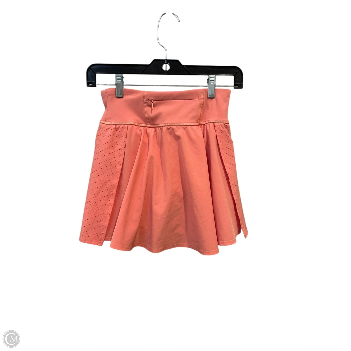 Athletic Skort By Spanx In Coral, Size: Xs