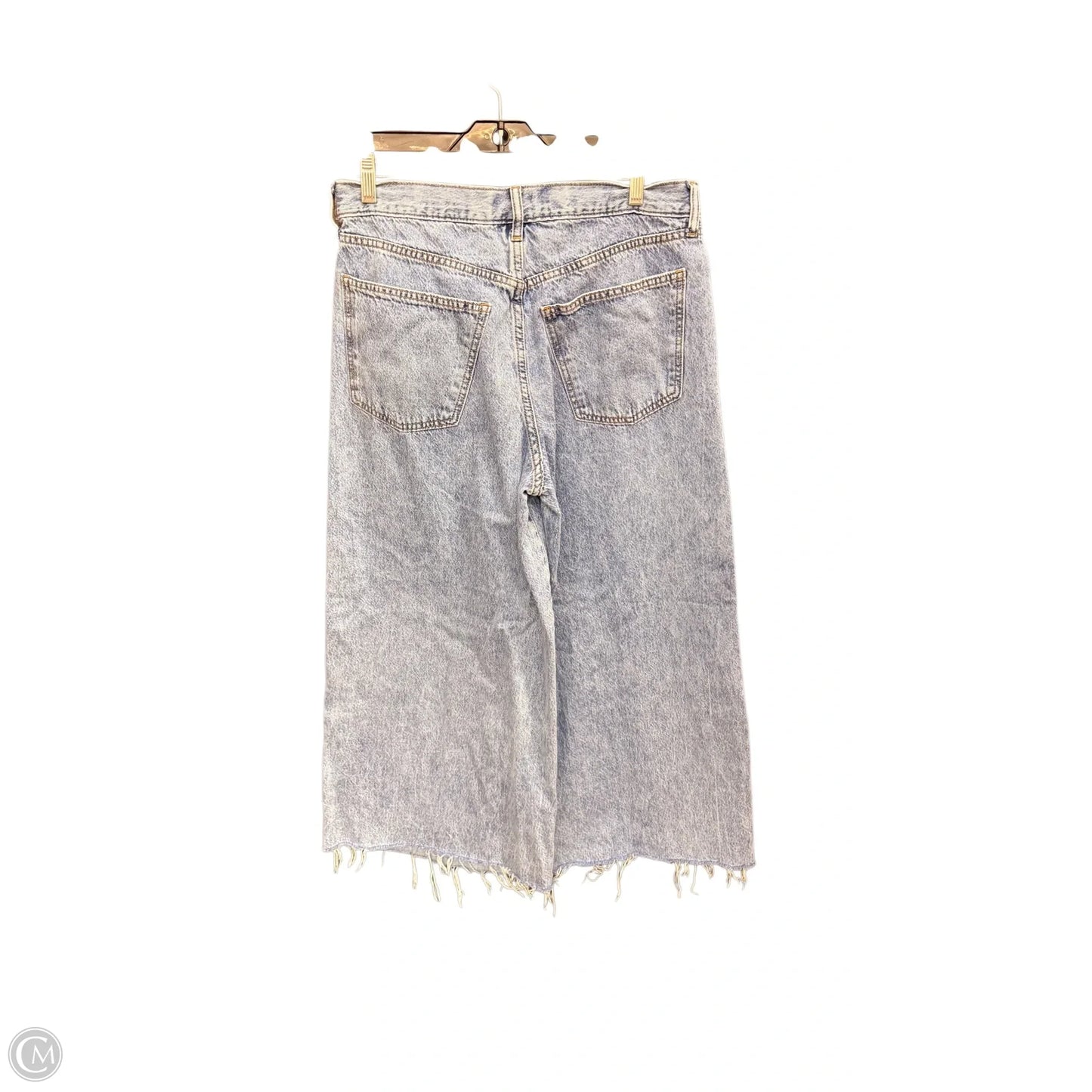 Jeans Wide Leg By Universal Thread In Blue Denim, Size: 8