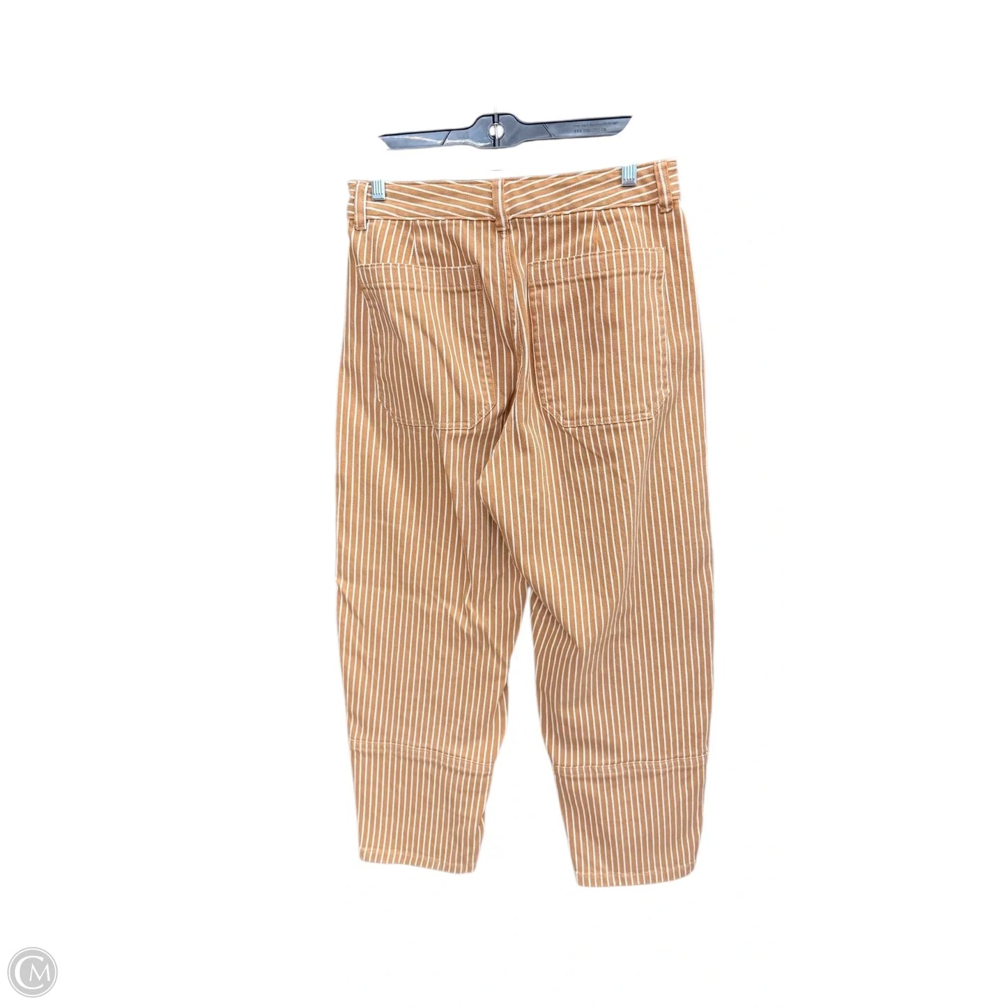 Jeans Wide Leg By Everlane In Striped Pattern, Size: 6