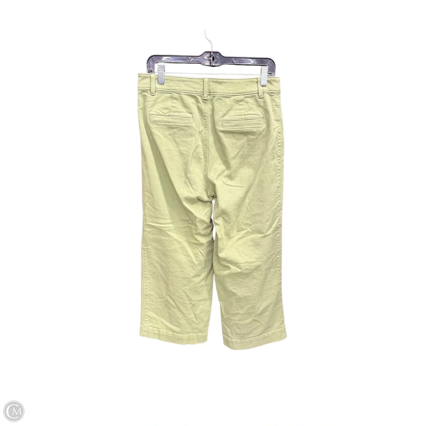 Pants Cropped By Loft In Green, Size: 8p