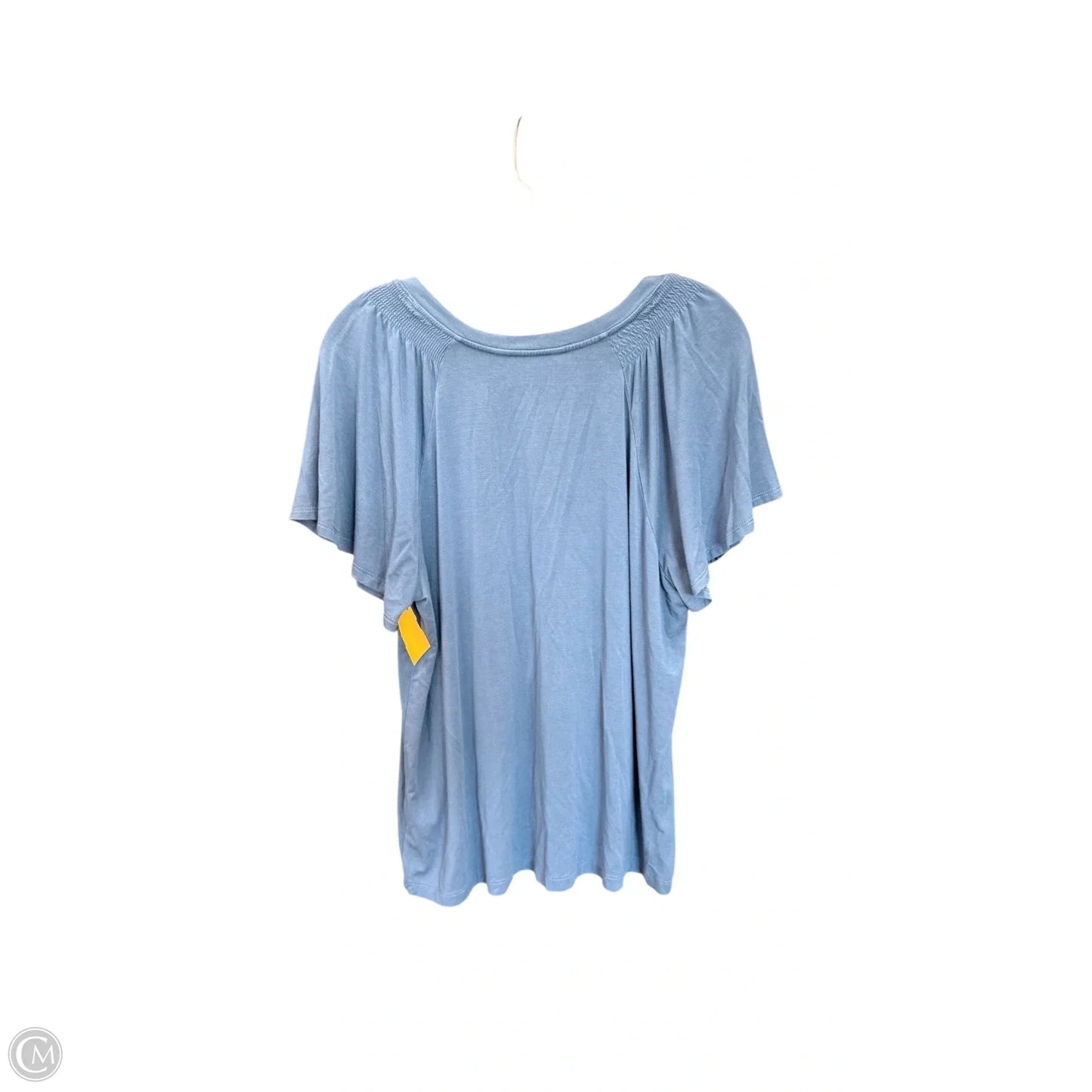 Top Short Sleeve By Liverpool In Blue, Size: M