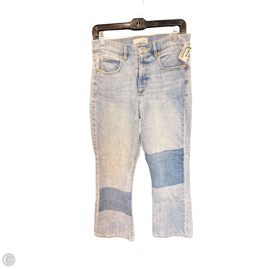 Jeans Straight By Loft In Blue Denim, Size: 8