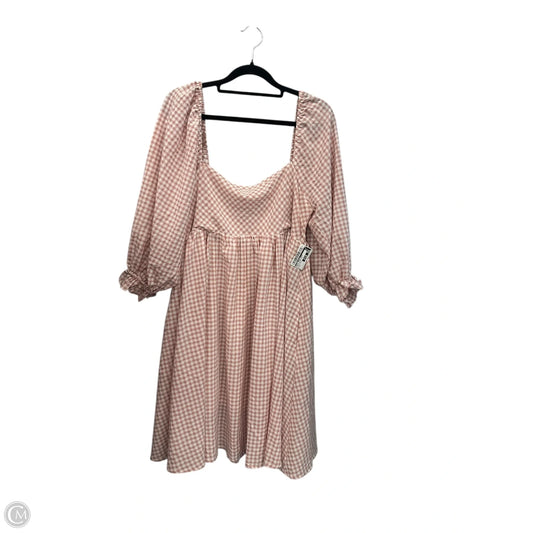 Dress Casual Short By Altard State In Checkered Pattern, Size: L