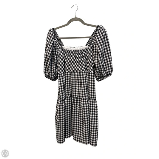 Dress Casual Short By English Factory In Checkered Pattern, Size: Xs