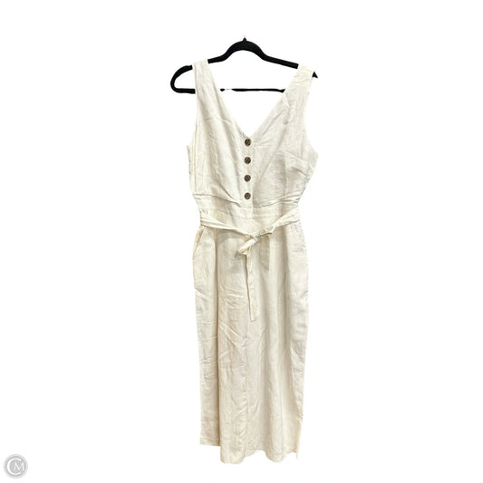 Jumpsuit By Loft In Cream, Size: S
