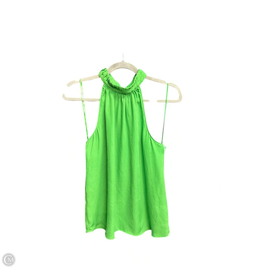Top Sleeveless By Milk & Honey In Green, Size: S