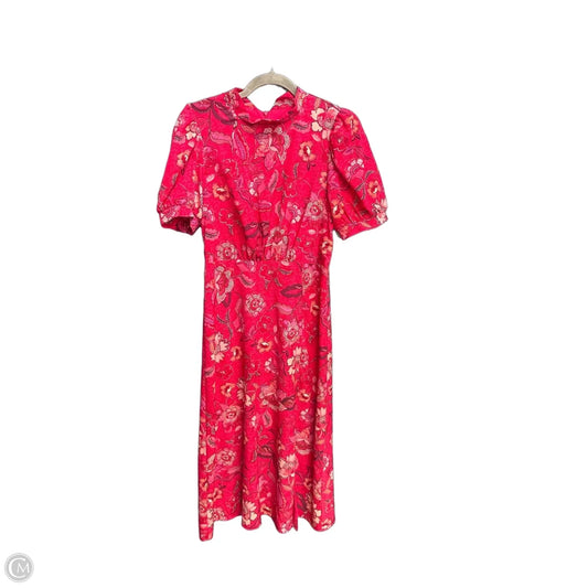 Dress Casual Midi By Julia Jordan In Floral Print, Size: Xs