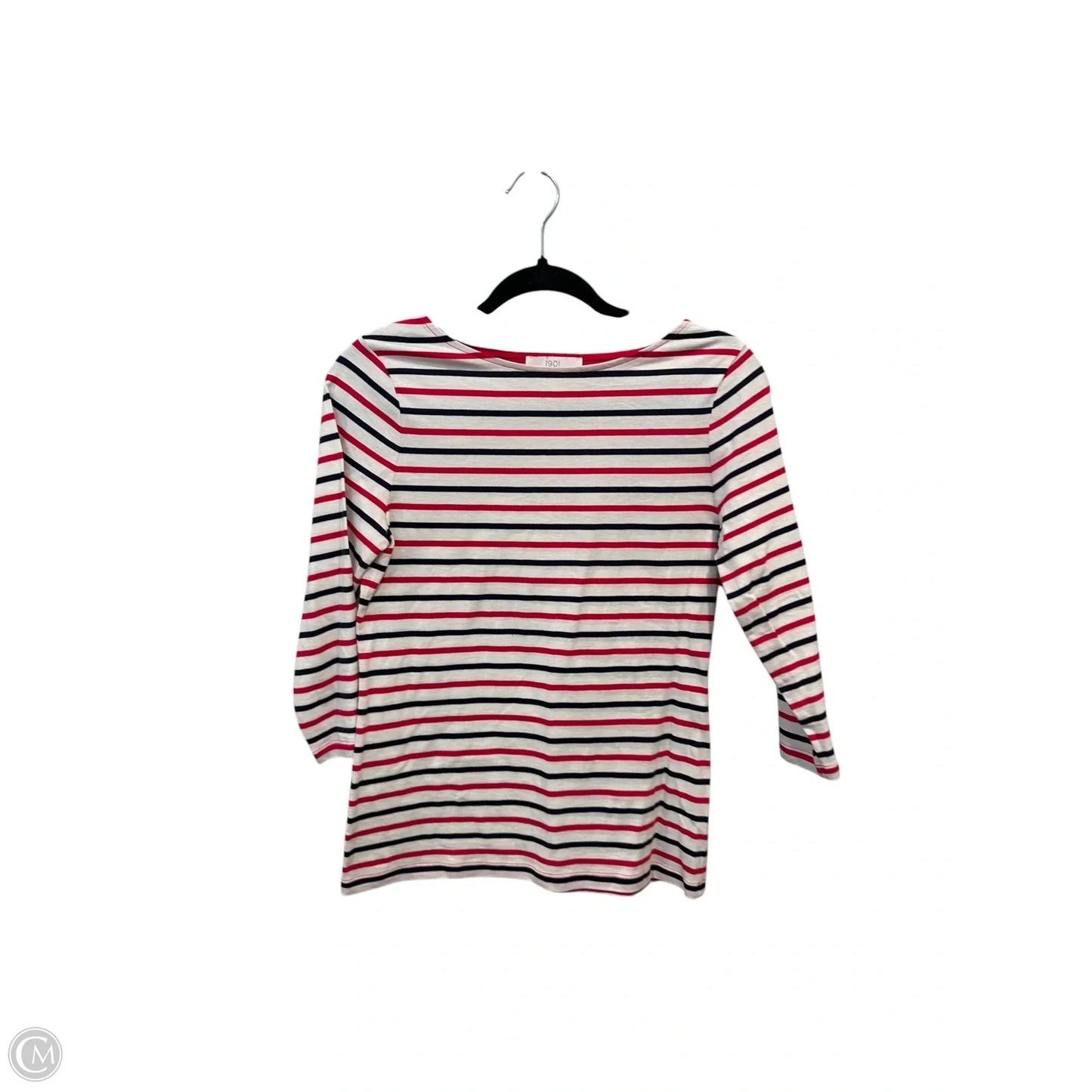 Top 3/4 Sleeve By 1901 In Striped Pattern, Size: Xs