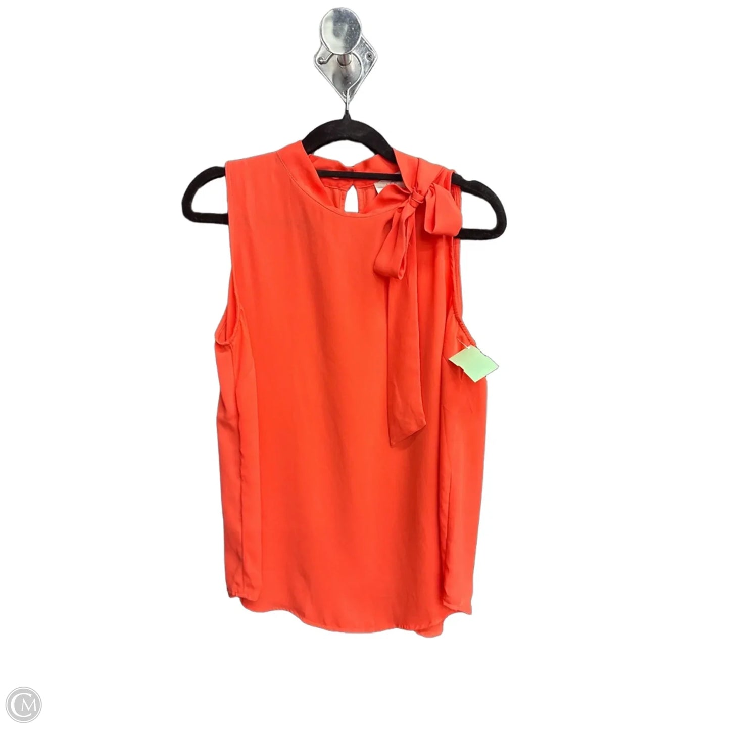 Top Sleeveless By Loft In Coral, Size: S