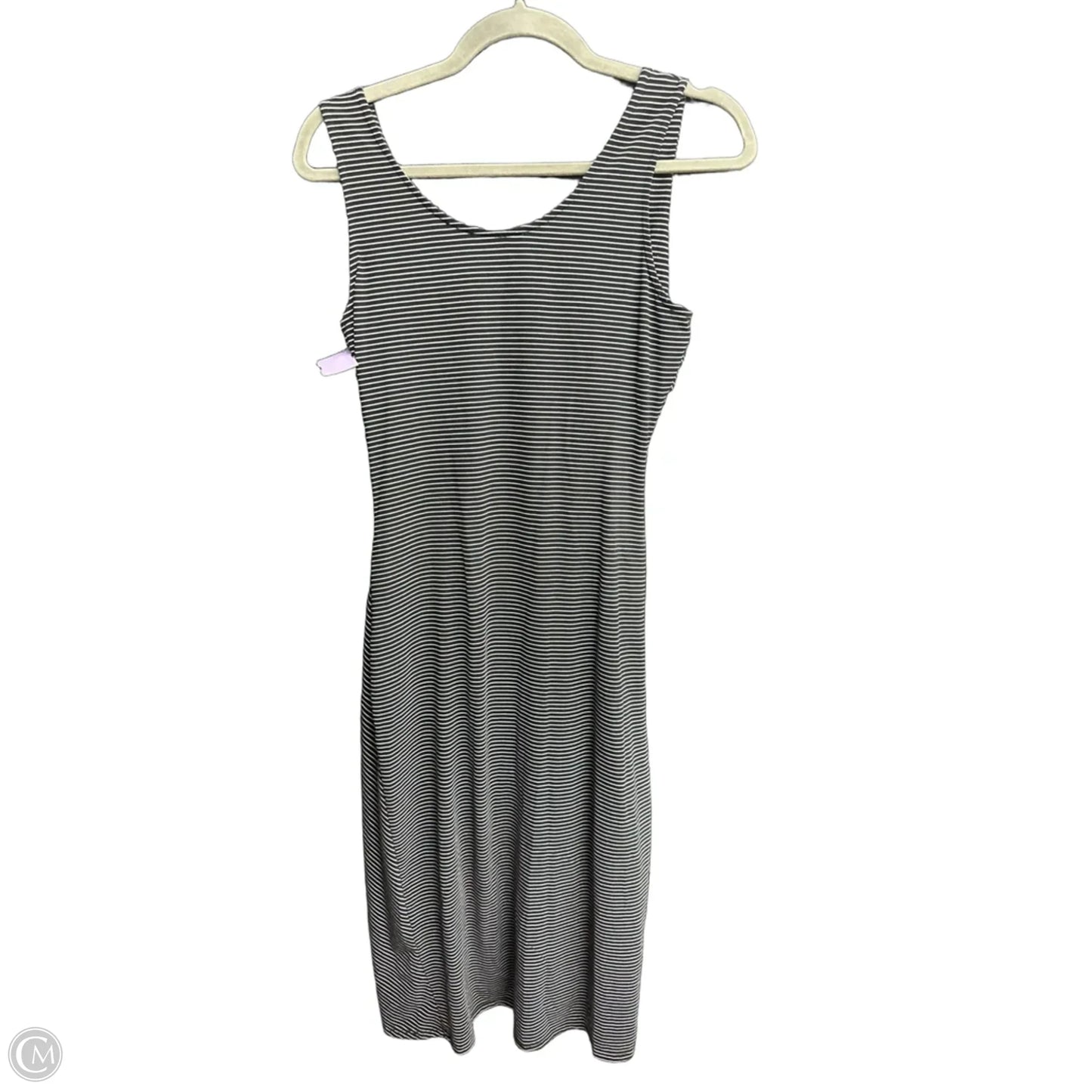 Dress Casual Midi By Gibson And Latimer In Striped Pattern, Size: S