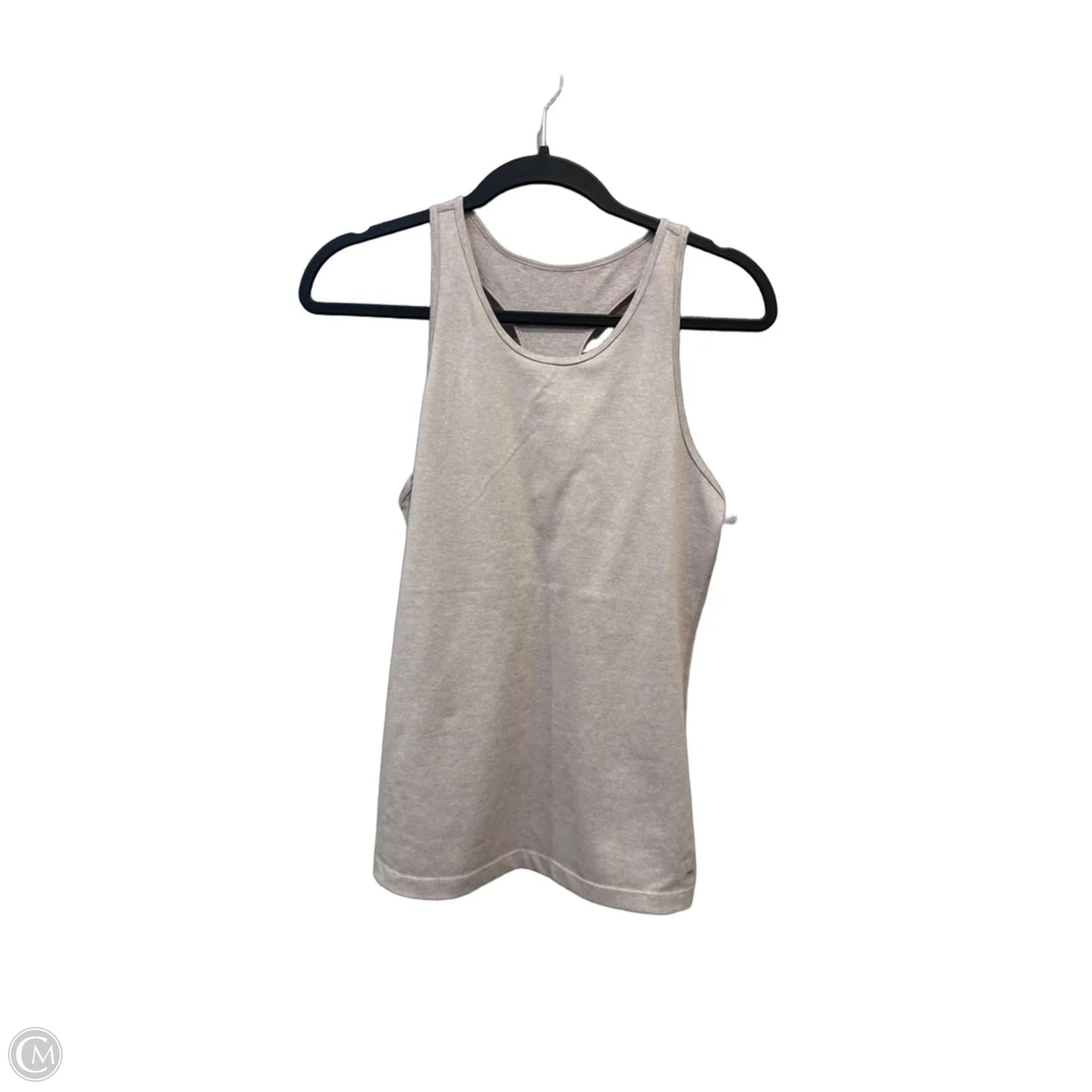 Athletic Tank Top By Vuori In Brown & White, Size: M