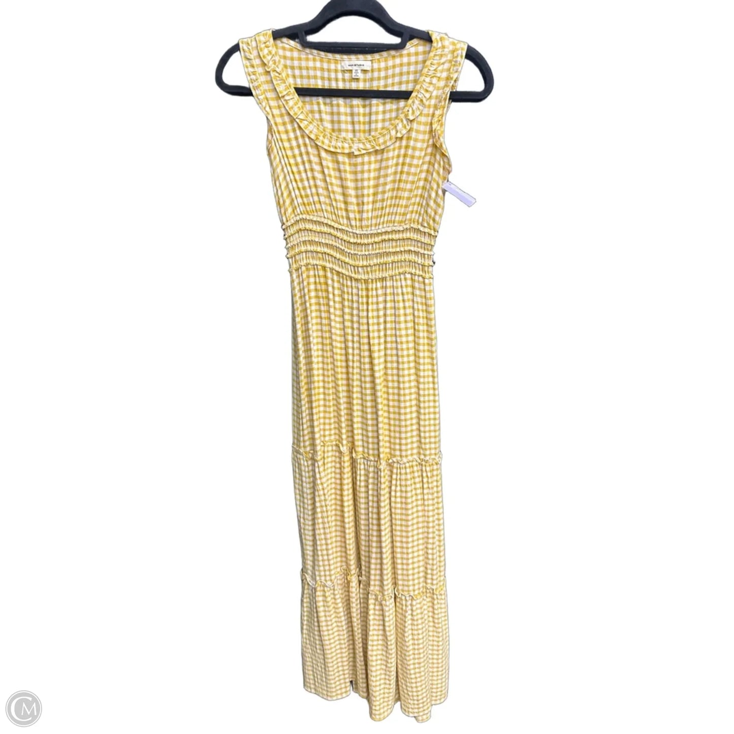 Dress Casual Maxi By Max Studio In Plaid Pattern, Size: Xs