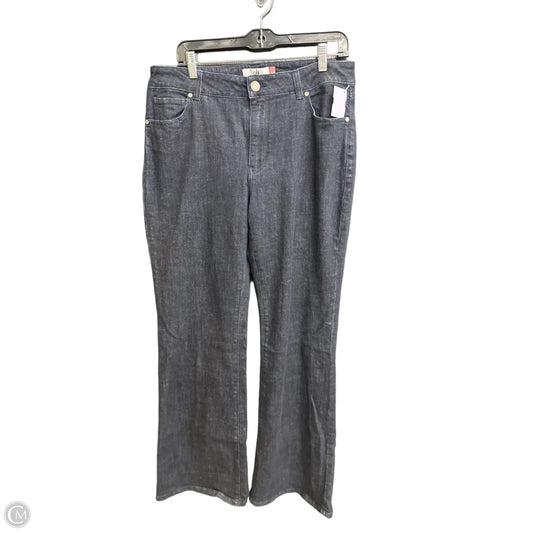Jeans Boot Cut By Cabi In Blue Denim, Size: 12
