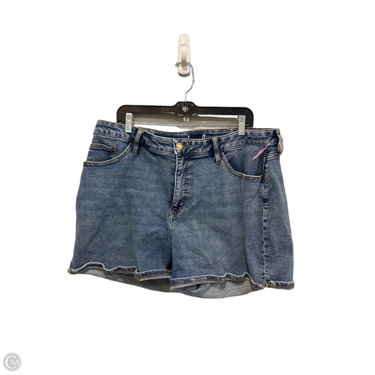 Shorts By Ava & Viv In Blue Denim, Size: 18
