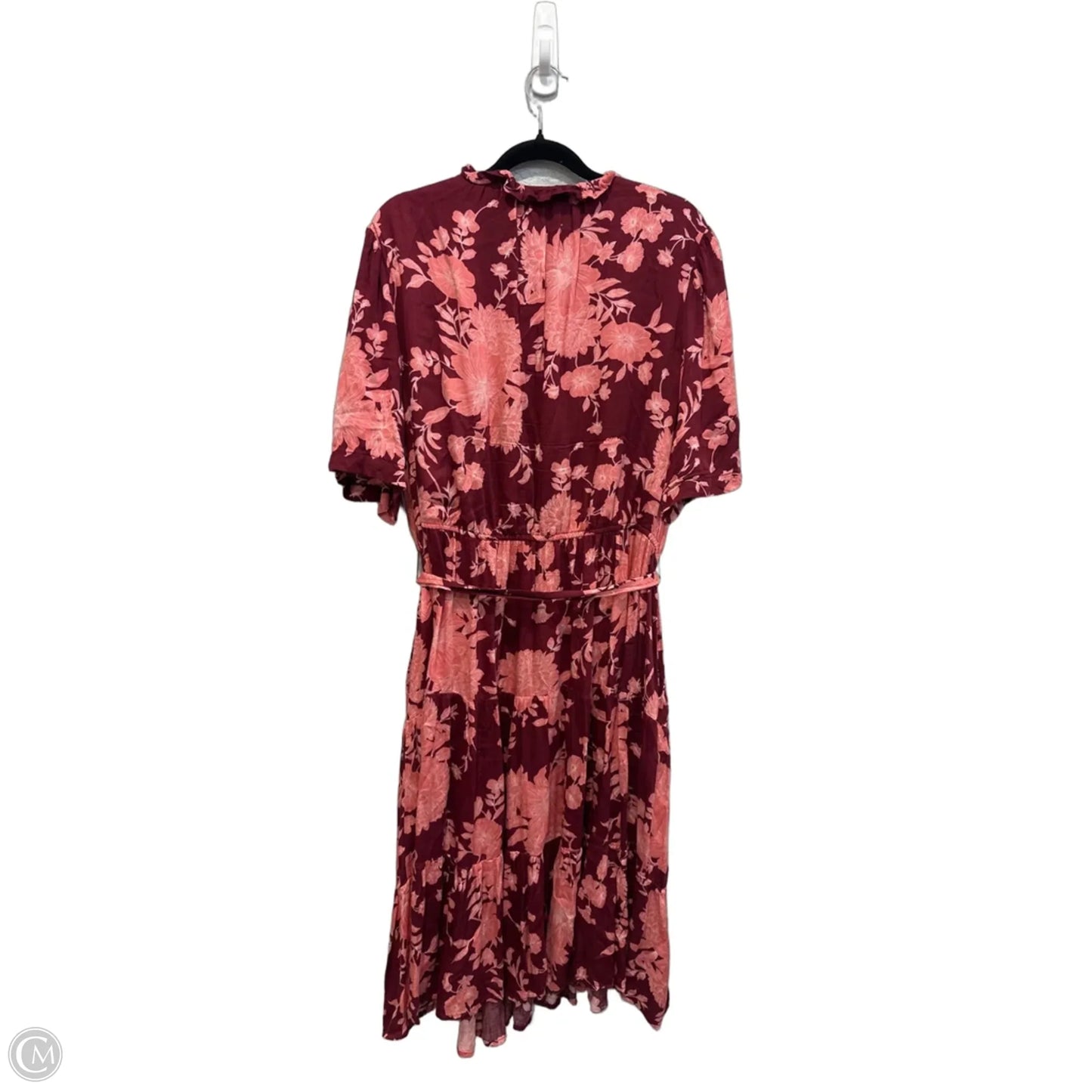 Dress Casual Midi By Draper James In Floral Print, Size: Xl