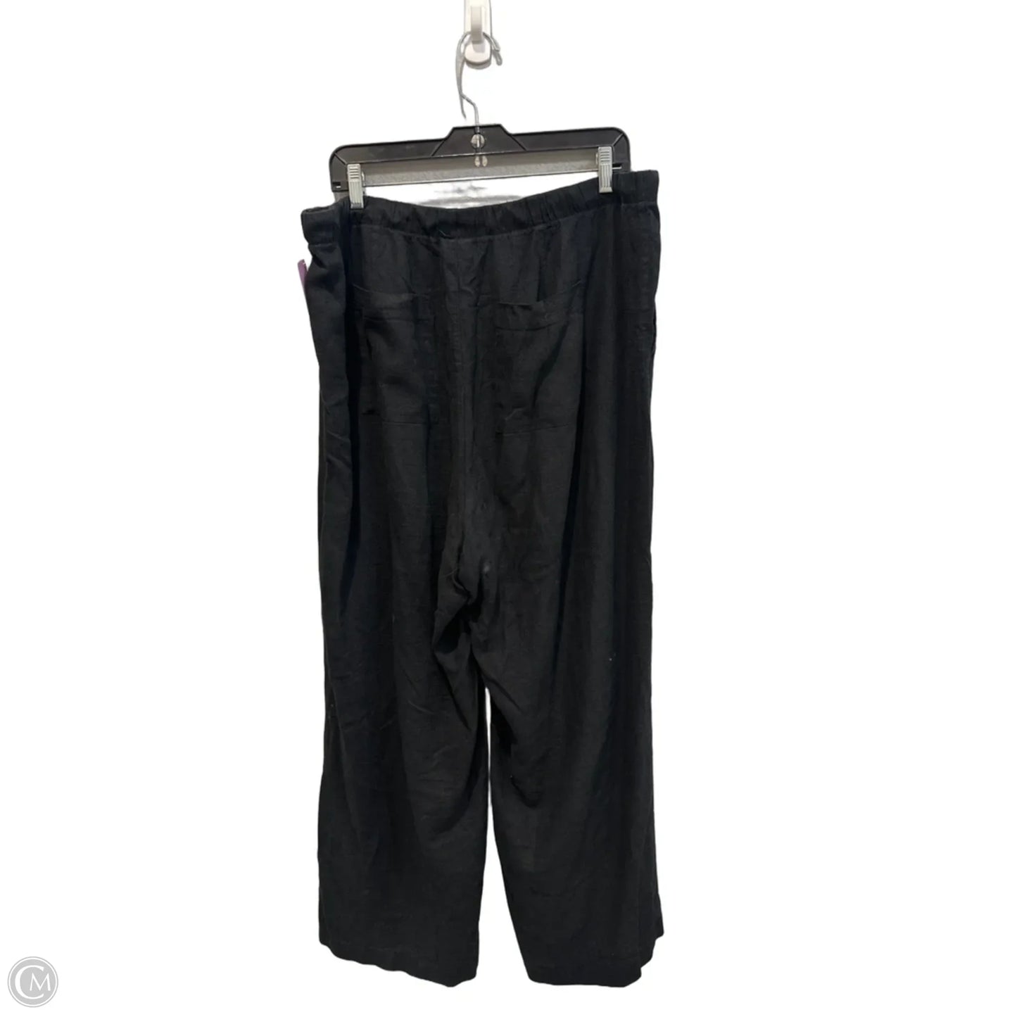 Pants Linen By Gap In Black, Size: 14