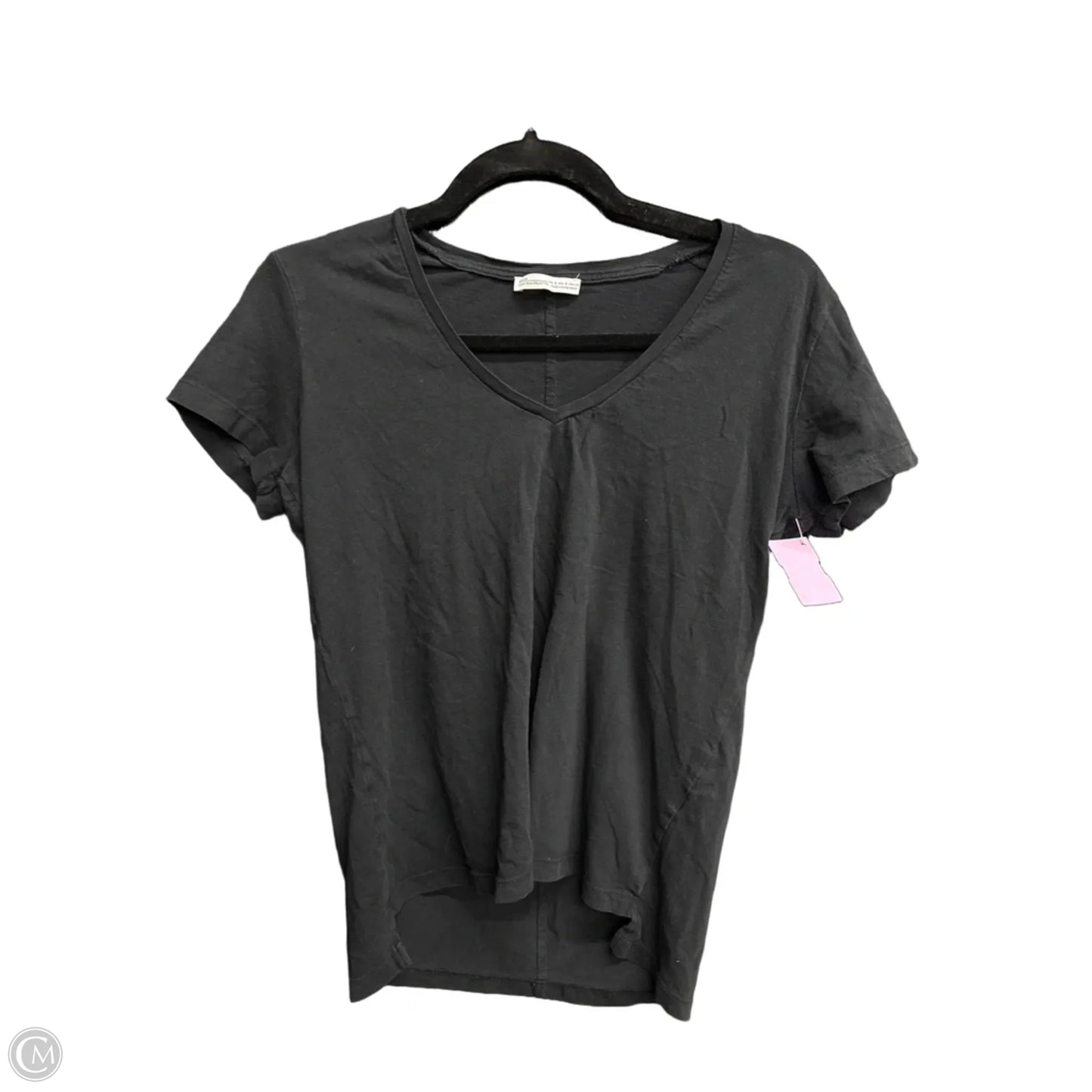 Top Short Sleeve Basic By Zara In Black, Size: S