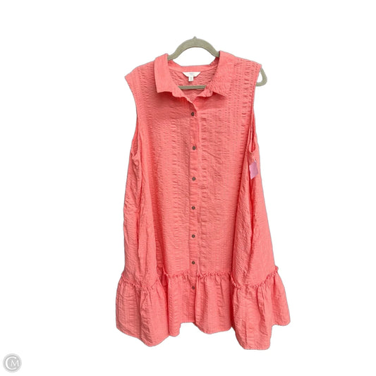 Dress Casual Short By Time And Tru In Pink, Size: 3