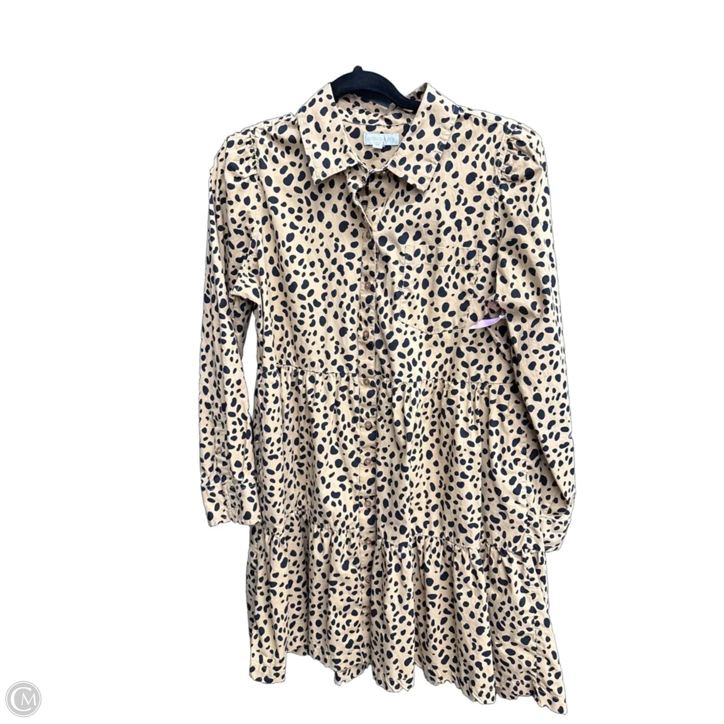 Dress Casual Short By Crown And Ivy In Animal Print, Size: M