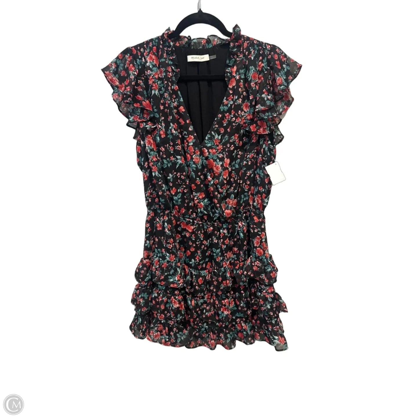 Dress Casual Short By Mustard Seed In Floral Print, Size: M