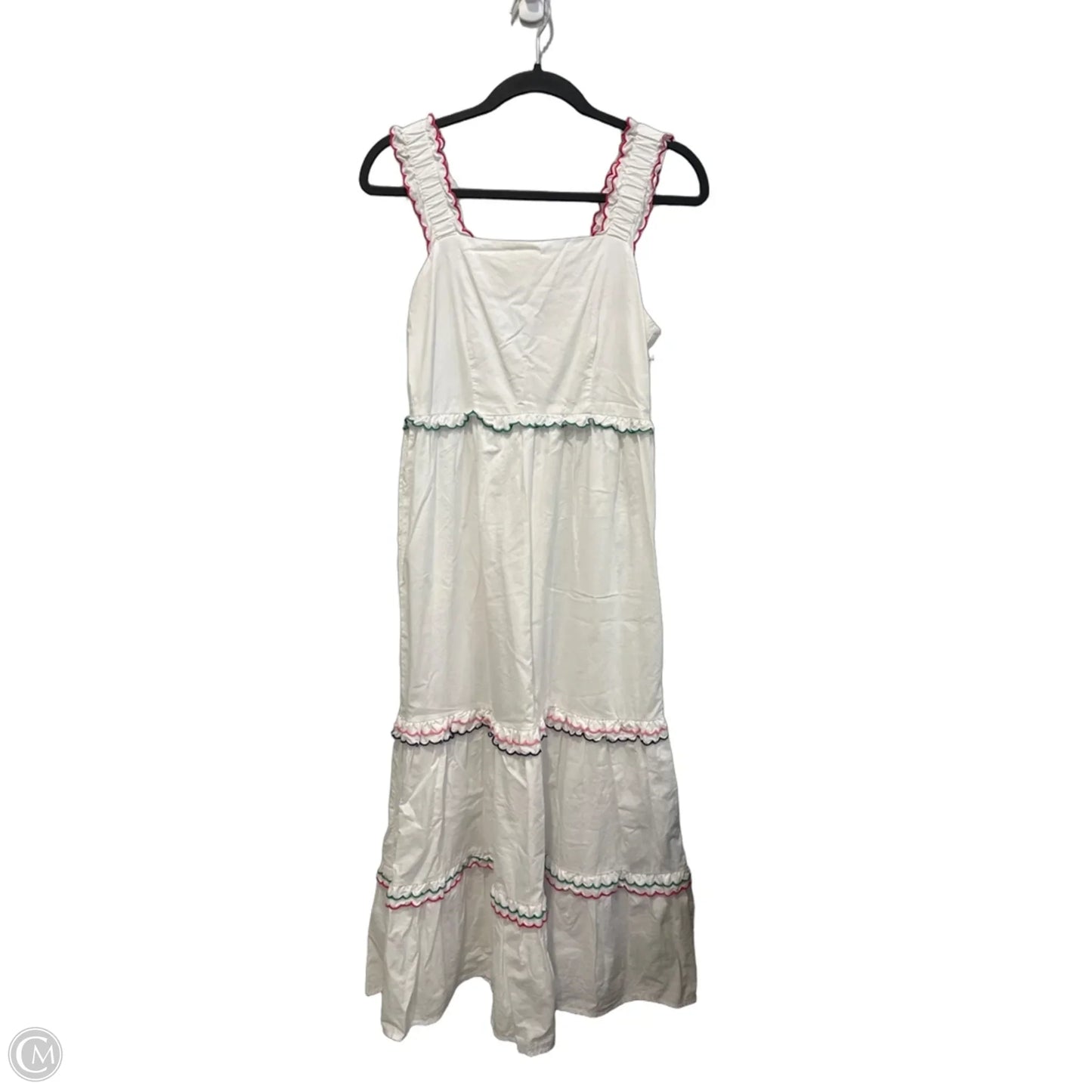 Dress Casual Maxi By Loft In White, Size: Xs