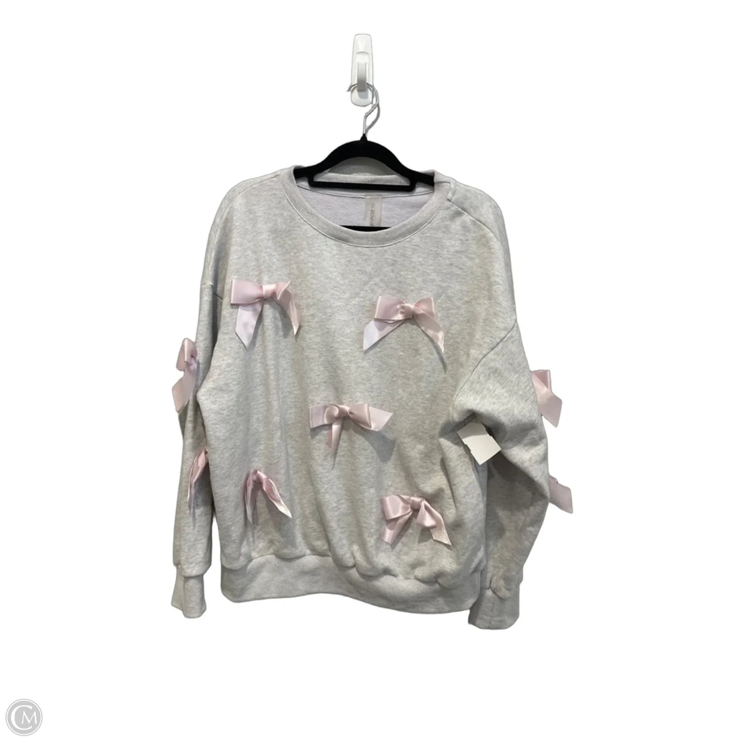 Sweatshirt Crewneck By As Revival In Grey, Size: S