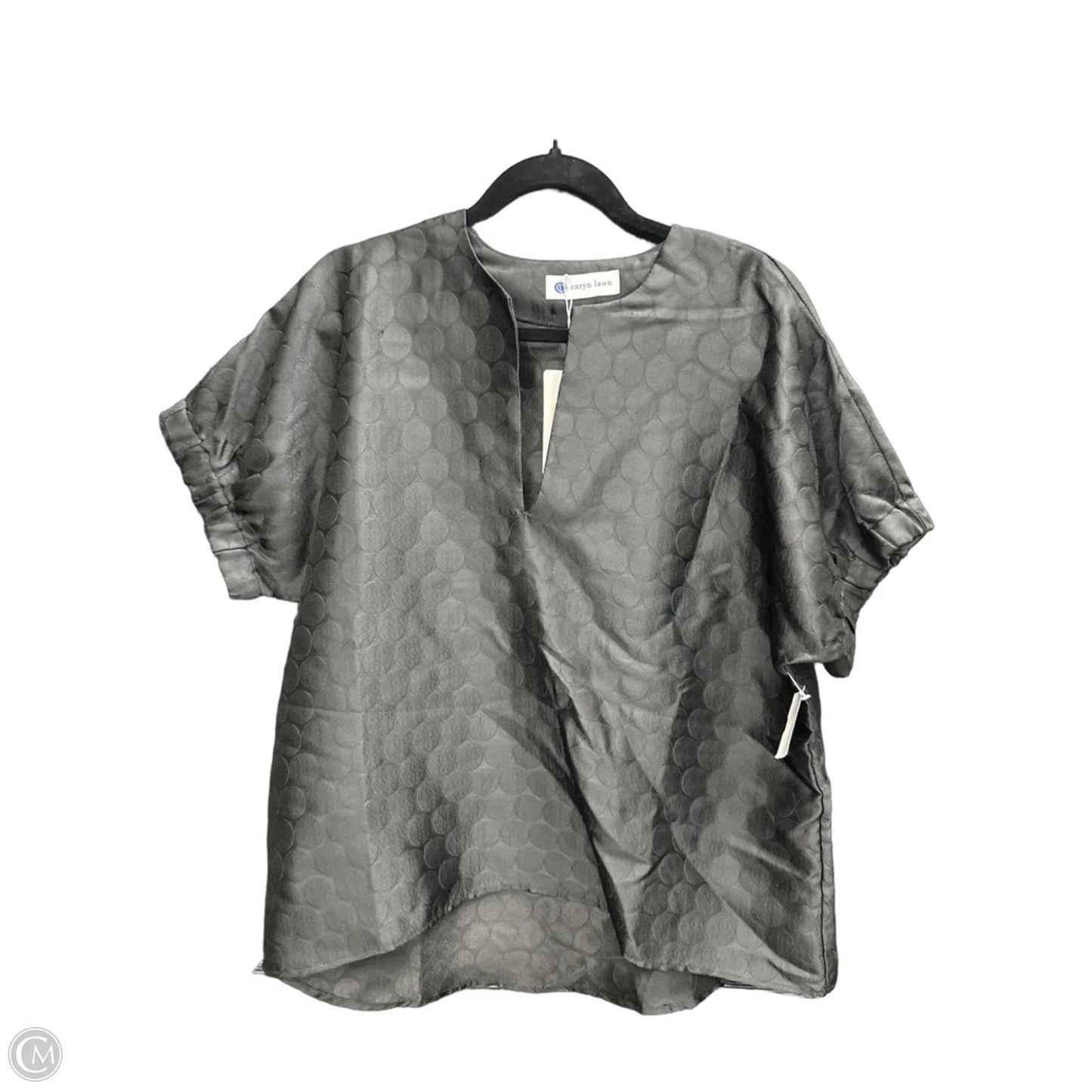 Top Short Sleeve By Clothes Mentor In Black, Size: Osfm
