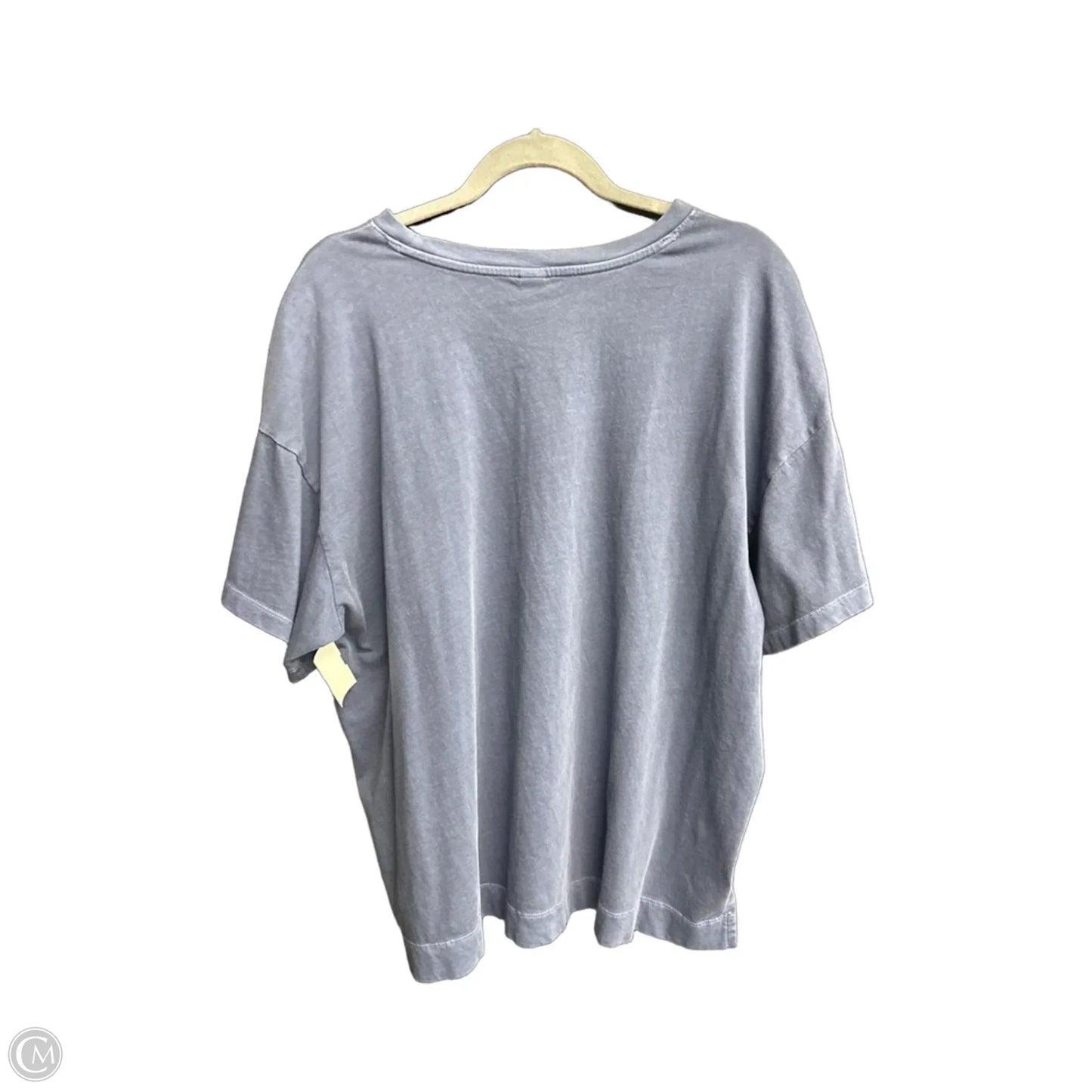 Top Short Sleeve Basic By Old Navy In Blue, Size: Xl