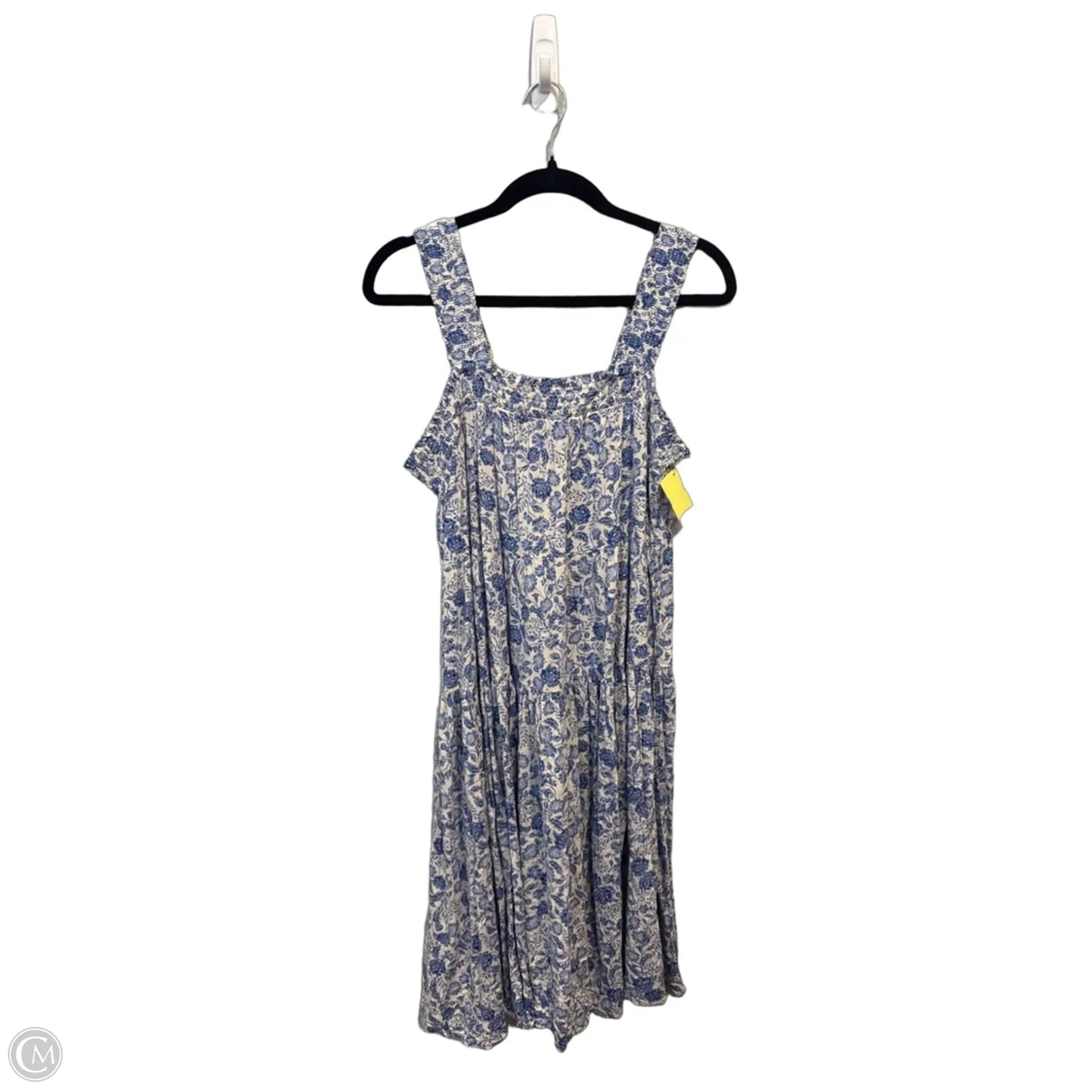 Dress Casual Midi By Old Navy In Floral Print, Size: M