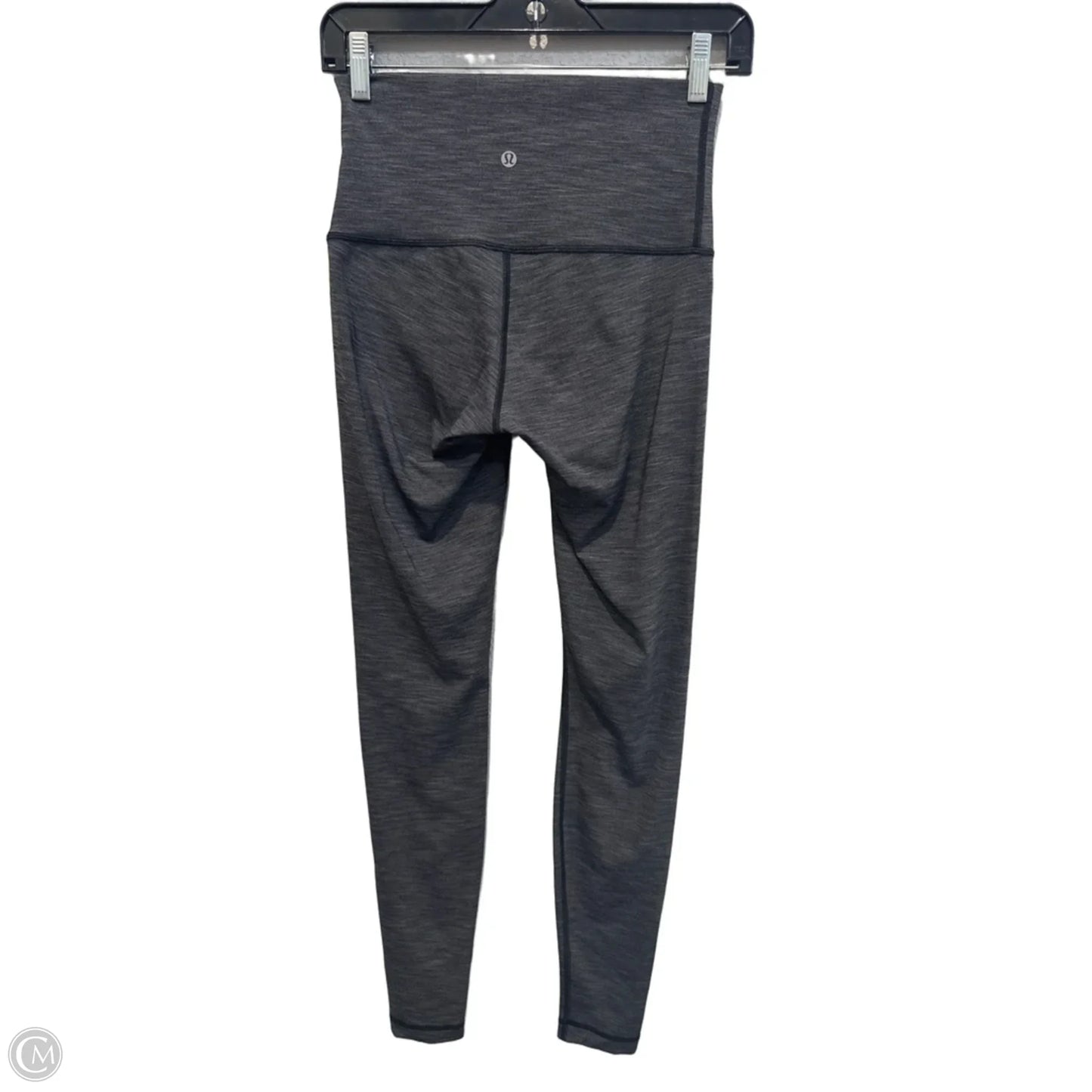 Athletic Leggings By Lululemon In Grey, Size: S