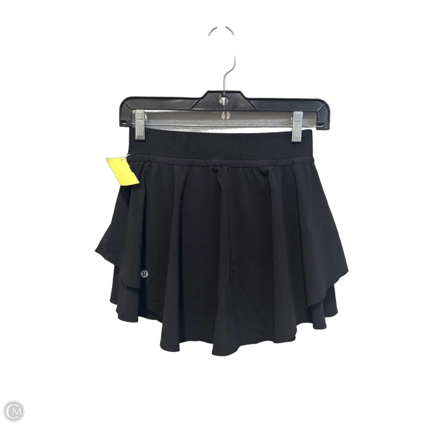 Athletic Skirt By Lululemon In Black, Size: S