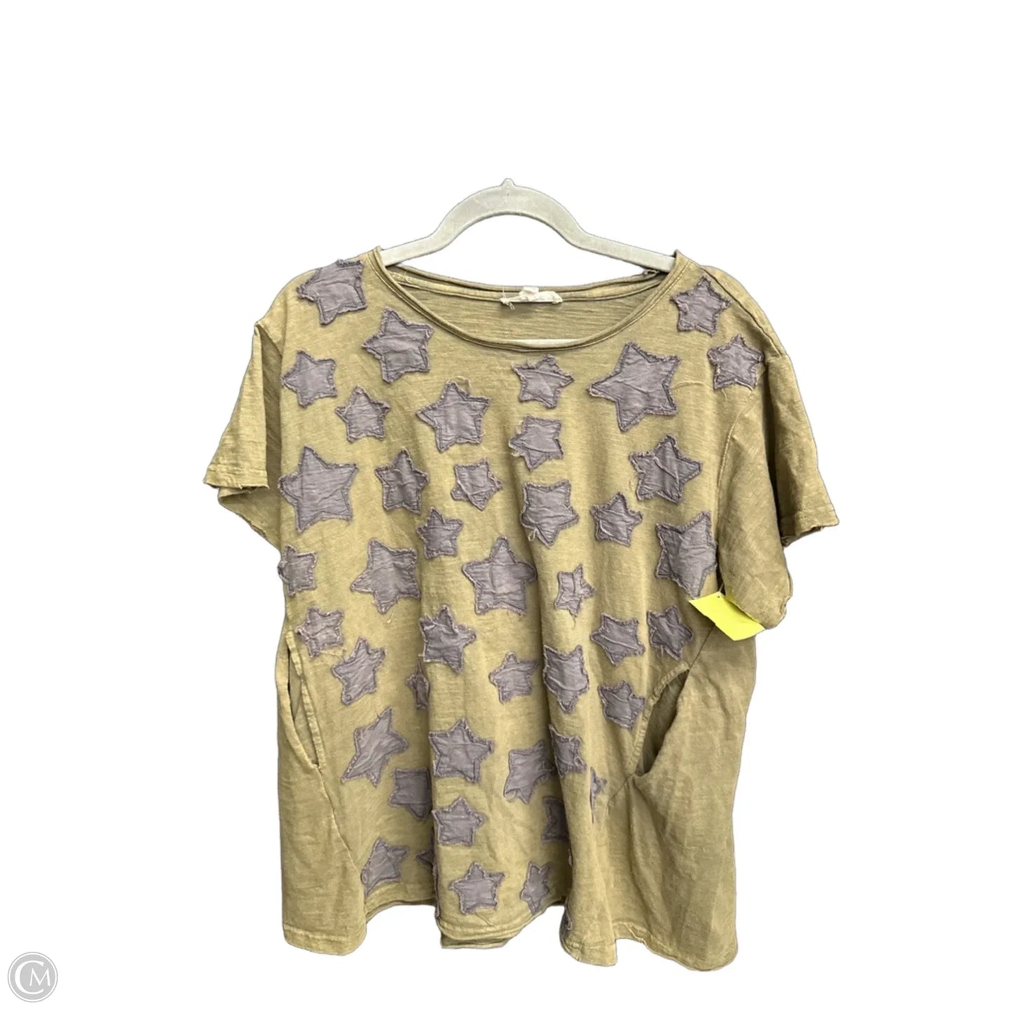 Top Short Sleeve By Clothes Mentor In Green, Size: S
